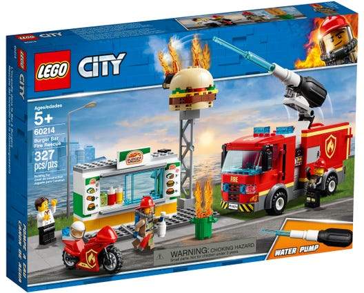 Lego - Burger Bar Fire Rescue