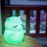LumiPets Night Lamp Companion - Owl & Bear
