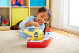 Green Toys Rescue Boat & Helicopter