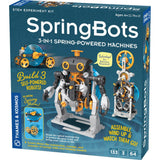 SpringBots 3-in-1 Spring-Powered Machines