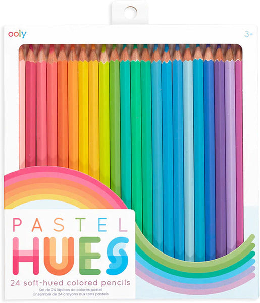 Pastel Hues Colored Pencils -