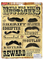 MUSTACHES-WILD WILD WEST