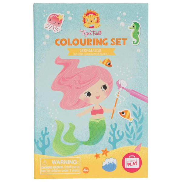 MERMAIDS COLORING SET