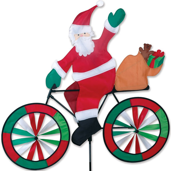 Bicycle Spinner - Santa