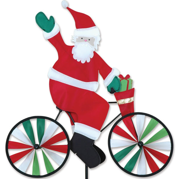 Bicycle Spinner - Santa