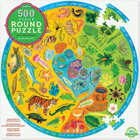 Biodiversity 500 Pc Round Puzzl
