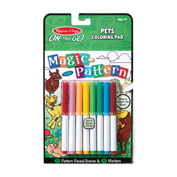 Magic-Patterns Coloring Pad