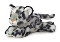 8" SNOW LEOPARD MINI FLOPSIE