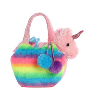 7" RAINBOW UNICORN PET CARRIER