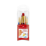 6 Assorted Triangular Paint Brush