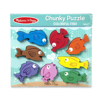 Colorful Fish Chunky Puzzle