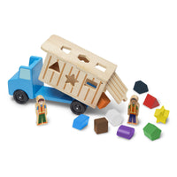 Shape-Sorting Dump Truck