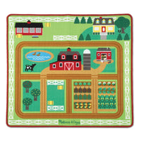 Round the Barnyard Farm Rug