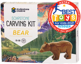 Soapstone Carving Kit - Bear