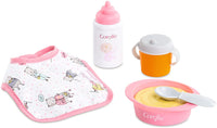 Corolle BeBe Mealtime Set for 12" doll