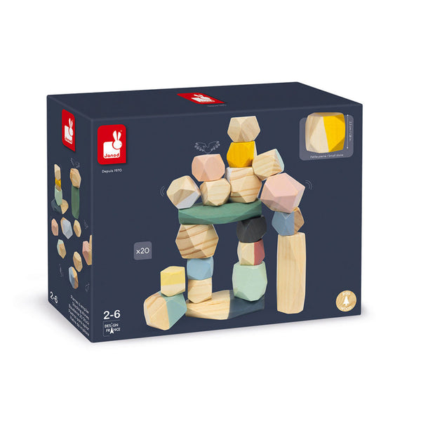 Sweet Cocoon Stacking Stones - 20 pieces
