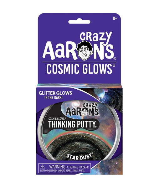 Crazy Aaron's Thinking Putty Cosmic Glows Star Dust