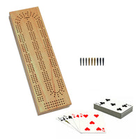 Three Track Cribbage Game