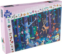 Enchanted Forest Observation 100 Piece Puzzle