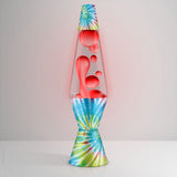 Lava Lamp - Pinwheel Tie Dye - Red