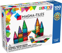 Magna-Tiles Clear Colors 100-piece set
