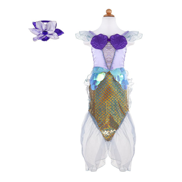 Lilac Mermaid Dress & Headband