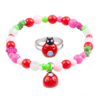 My Fair Lady Bug Bracelet/Ring set