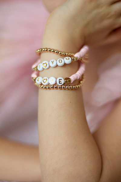 Pink "Love" Bracelet