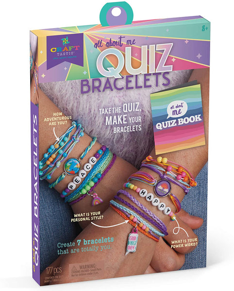Craft-tastic All About Me Quiz Bracelets Kit