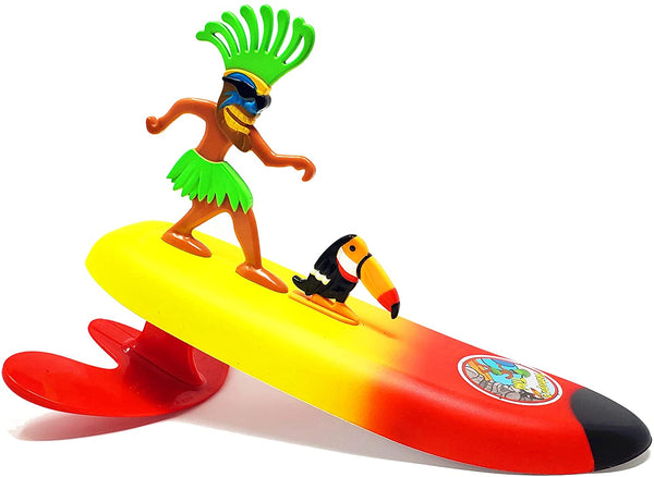 Surfer Dudes Legends Teahupo'o Tiki and Toucan Tiki