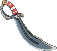 Liontouch Pirate Red Stripe Foam Toy Sword