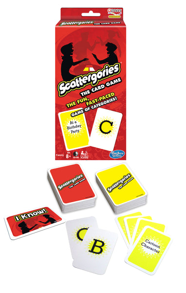 Scattegories Card Game