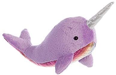 Shimmers Narwhal 7" plush assorted colors