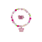 Sparkle Butterfly Bracelet/Ring set